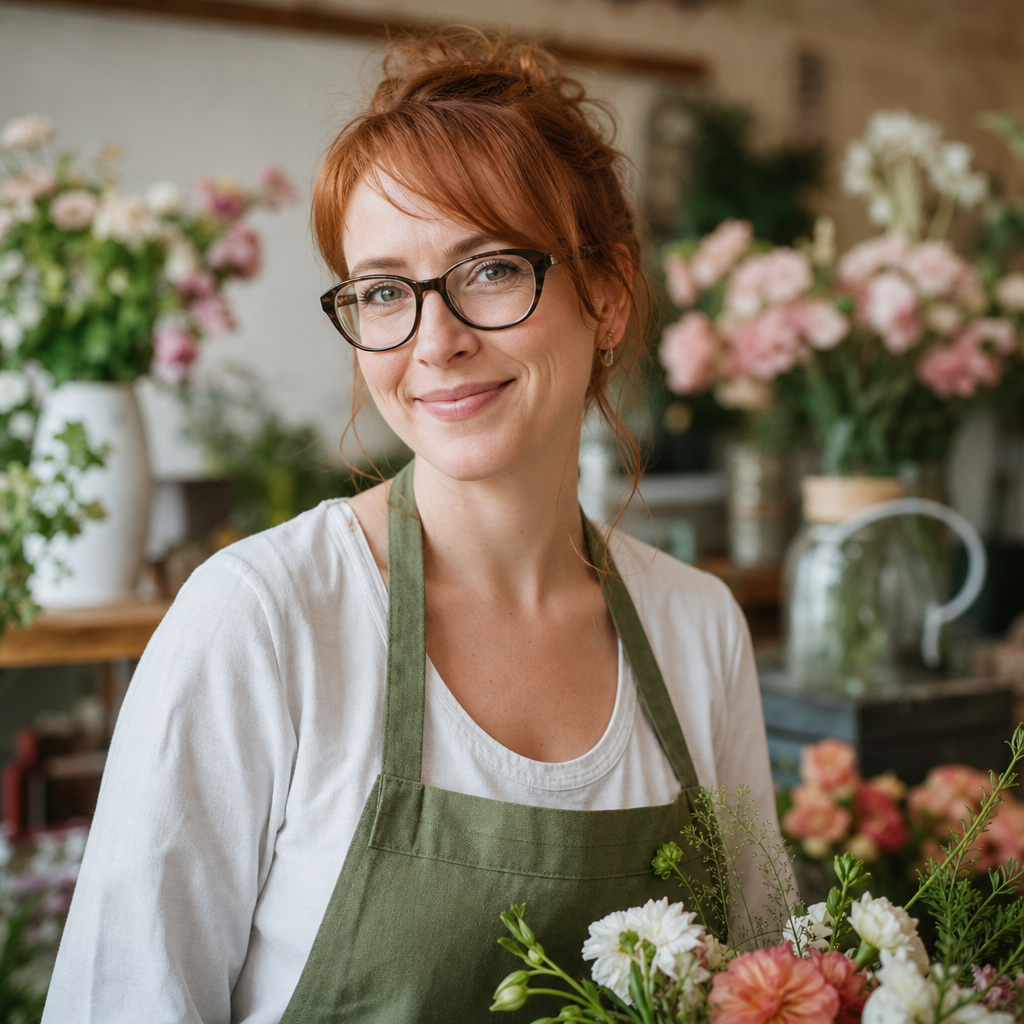 Florist at Wildsalbei