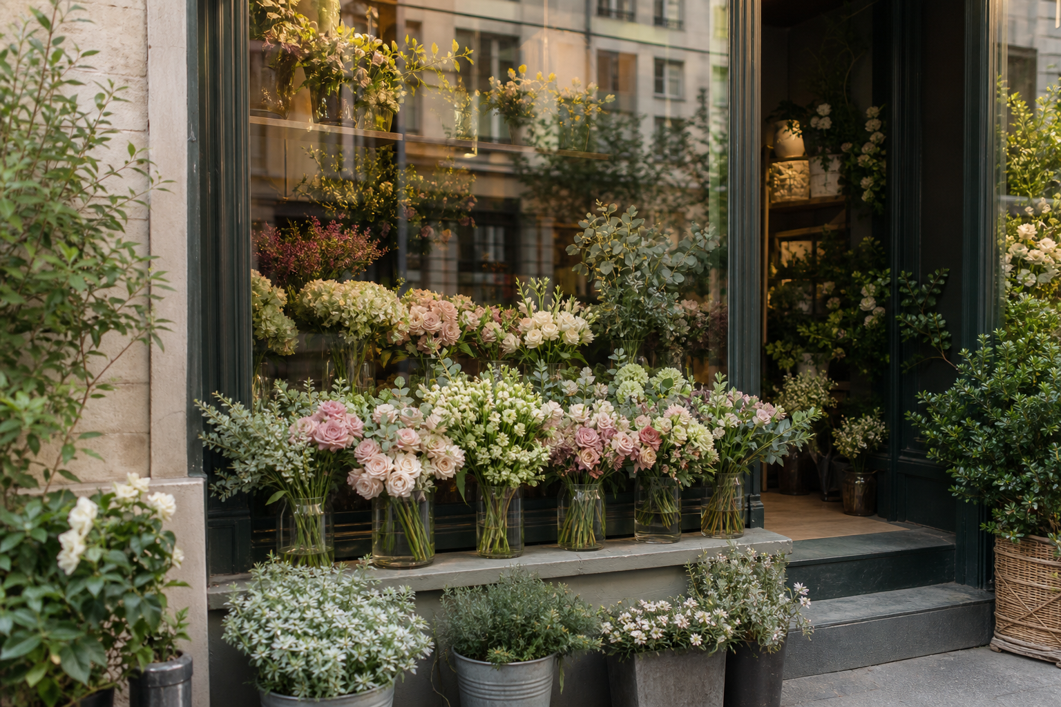Florist atelier interior