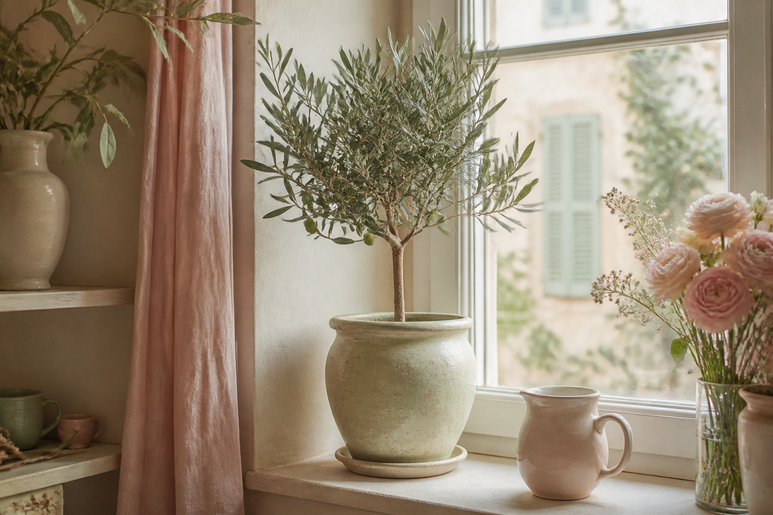 Leafy houseplant